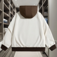 Veste tendance personnalisée à fermeture éclair pour homme, grande taille, coupe-vent et chaude pour l'hiver, veste décontractée de style aviateur, vêtement rétro de style urbain