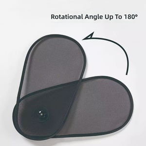 Parasol de malla para ventana lateral de coche con ventosa, aislamiento térmico, protección UV, no bloquea la vista, parasol universal para techo solar - Product Image 4