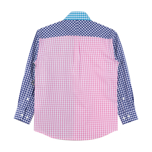 Camicie di flanella scozzese leggere a maniche lunghe dalla vestibilità classica da <span class=keywords><strong>donna</strong></span> - Product Image 2