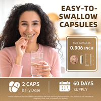 Complément de soutien au cortisol avec Ashwagandha, L-Théanine, Glycinate de Magnésium, Safran – Adaptogène pour le soulagement du stress, l'humeur et le sommeil