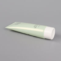 Tube vide en PE pour nettoyant visage, 120 ml, 150 ml, couleurs personnalisables, avec bouchon à vis, pour emballage de cosmétiques et de crème solaire