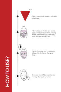 Mascarilla Facial de Colágeno Exfoliante y Voluminizadora al por Mayor, 7ml, Barrera de Hidratación, Ácido Hialurónico, Ceramida para Blanquear y Antienvejecimiento - Product Image 2