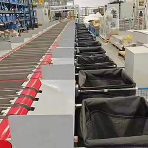 Smistatore a Nastro Intelligente, Smistatore Automatizzato per Piccoli Magazzini, Macchina di Smistamento a Nastro Stretto, Sistema di Smistamento Pacchi RFID, Nastro Trasportatore - Product Image 5