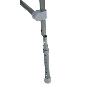 高さ調節可能な病院のバスルーム折りたたみ式スチールトイレチェアシャワーシート - Product Image 4