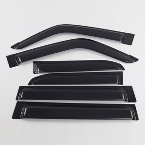 Wzxdauto Acrylic <b>Car</b> Door Rain Guard Wide for Land Cruiser 250 Darth Vader Visor <b>Deflector</b> for LC250 - Product Image 4
