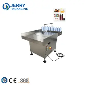 JGP-900 30 Năm Của Nhà Máy Lọ Thủy Tinh Nhựa Xoay Tự Động Chai Tròn Máy Móc Tháo Dỡ Chai Unscrambler