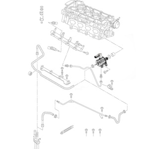 Pompa Carburante a Pressione OEM Meccanica per VW MK5 MK6 Beetle CC Jetta Passat <span class=keywords><strong>Tiguan</strong></span> Audi A3 Motore 2.0 TSI 06H127025N 06H127026 - Product Image 6