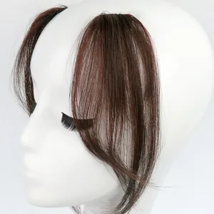 Wholesale Price A Pair Parted Bangs Colorful 100% Human Hair Bangs