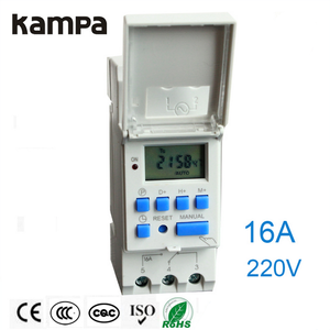 Kampa Saklar Pengatur Waktu Elektrik, Digital LCD THC15 <span class=keywords><strong>DC</strong></span> 12V 16A - Product Image 2