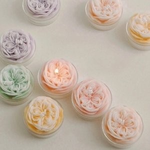 Velas perfumadas hechas a mano personalizadas al por mayor cera de parafina de soja <span class=keywords><strong>vela</strong></span> de arte aromática en forma de Rosa velas de perfume perfumadas <span class=keywords><strong>con</strong></span> tarro de cristal - Product Image 3
