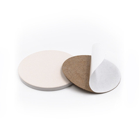 Sous-verre en liège MDF blanc en bois de sublimation sous-verres à thé MDF personnalisés