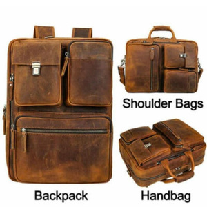 Sacs à main pour ordinateur portable en cuir PU, design antique 2026, poli, faits à la main, sacs bandoulière professionnels, vente en gros, fournisseur en vrac - Product Image 3
