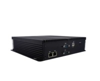 USB Mini POE Computadora industrial Sin ventilador Intel 2. 1/2. 1 Dual Gigabit Ethernet 8x SSD DDR4 Linux OS M.2 Win10 Usado