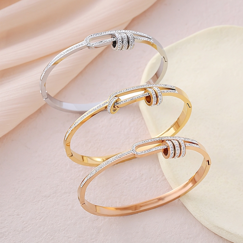 18K Gold Plated Fashion Design Diamond