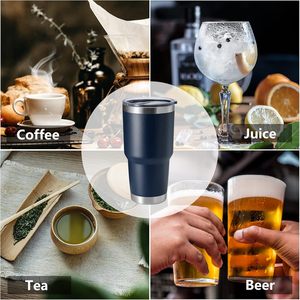 30oz Stainless Steel Tumbler <b>Double</b> <b>Wall</b> Vacuum Insulated Travel <b>Mug</b> - Product Image 3