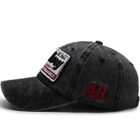 Gorra de Béisbol Vintage de Algodón Lavado, Modelo New Story SE.1964, Bordada, Estilo Americano, Ajustable, para Hombre y Mujer