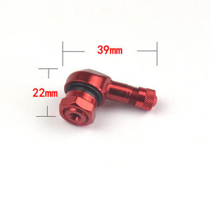 Paquete <span class=keywords><strong>de</strong></span> 2 Válvulas <span class=keywords><strong>de</strong></span> Neumáticos Modificadas CNC para Motocicleta y Bicicleta Eléctrica, <span class=keywords><strong>de</strong></span> Aleación <span class=keywords><strong>de</strong></span> Aluminio, a Prueba <span class=keywords><strong>de</strong></span> Fugas, Coloridas, Modelo TV25AL OLIVER - Product Image 2