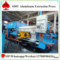 Presse d'extrusion de profil en aluminium, ligne de production