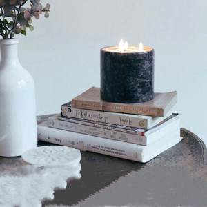 Bougie parfumée à trois mèches à l'huile essentielle de cire de soja de luxe de grande capacité couleur <span class=keywords><strong>marbre</strong></span> Bougies parfumées de luxe à 3 mèches marque privée - Product Image 4
