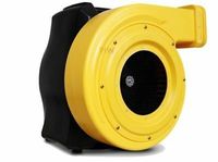 Souffleur gonflable à structure compacte 2HP, souffleur d'air orange pour toboggans de maison rebondissante Châteaux 1500W
