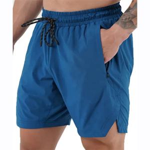 Shorts de basket-ball pour hommes en gros, taille élastique, shorts de course tissés pour hommes, nouveau style, shorts d'été en polyester pour hommes - Product Image 4