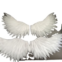 Ornement floral Ailes d'ange, accessoire de bouquet Ailes d'ange pour déclaration romantique 520, décoration d'ambiance pour fêtes et événements
