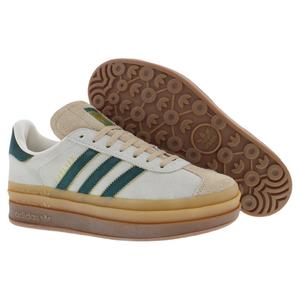 Scarpe Adidas Gazelle Bold da Donna, Colori Crema, Verde Collegiate, Beige Magic, Stile Casual - Product Image 4