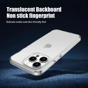 Custodia Antiurto Smerigliata Trasparente in TPU+PC con Stampa a Caldo e Fondina per iPhone 15 Pro Max - Product Image 5