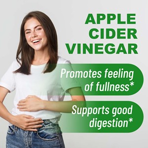 Custom Label Apple Cider Vinegar Capsules with Vitamin C Promotes Feeling of Fullness Apple Cider Vinegar Capsules - Product Image 4