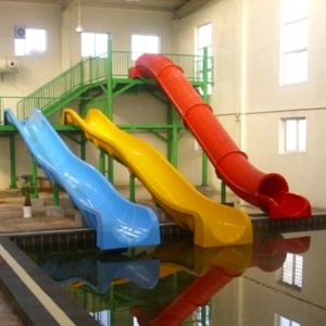 Jeux de construction de parc aquatique intérieur manèges aquatiques pour adultes toboggan en fibre de verre toboggan aquatique traîneau et toboggan à baril - Product Image 5