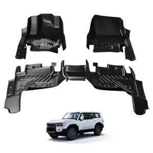 Protector de Alfombra Decorativo para Interiores de Automóviles de Alta Calidad de la Marca KQD, Tapetes de TPE 5D para Toyota Prado - Product Image 4