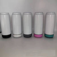 Grosir Cangkir Tumbler Mini Terisolasi Stainless Steel Custom dengan Speaker Bluetooth 16oz Sublimasi untuk Dapur Luar Ruangan Kantor