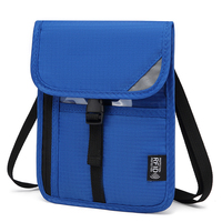 Nouveau Rfid Anti-Blindage et Vol Grande Capacité Pvc Oxford Tissu Passeport Document Sac En Gros