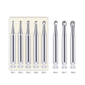 Commercio all'ingrosso 5 pz/scatola prodotto dentale Dia 2.35mm RA gambo carburo di tungsteno frese dentale per Handpiece a bassa velocità - Product Image 2