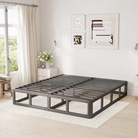 Heavy Duty California King Metall bett rahmen Robuste Stahl latten stütze Plattform Bett rahmen Matratze Foundation
