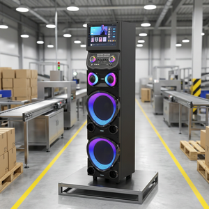 ลำโพงคาราโอเกะ EV1299 120W หน้าจอสัมผัส พร้อมไมโครโฟนในตัว WiFi 5.0 ใช้พลังงานแบตเตอรี่ ตัวเครื่องทำจากพลาสติก - Product Image 6