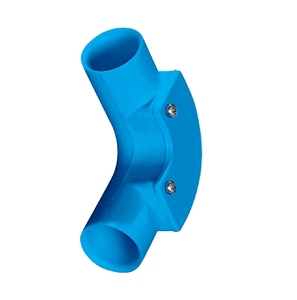 Codo de PVC Azul Ignífugo para Inspección Eléctrica, para Proyectos Eléctricos y Decoración del Hogar - Product Image 2