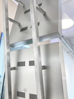 Écran d'escalier LED Lanyi, forme modulaire, électronique couleur, contrôle par application mobile