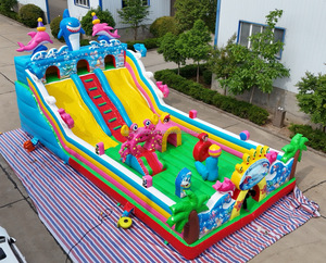 Parco <span class=keywords><strong>Divertimenti</strong></span> Gigante, Grande Casa Gonfiabile, Mondo Oceanico Gonfiabile, Grande Parco <span class=keywords><strong>Divertimenti</strong></span> Gonfiabile, Castello Gonfiabile, Area <span class=keywords><strong>Divertimenti</strong></span> 8*9m - Product Image 6