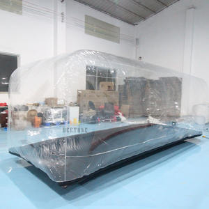 Открытый прозрачный Автомобильный дисплей палатка против пыли автомобильный чехол для хранения надувной парковочный защитный укрытие - Product Image 4