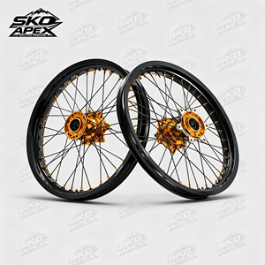 Ensemble de roues <span class=keywords><strong>AX</strong></span> Sur-Ron Ultra Bee de 17 pouces, jantes usinées avec précision pour route et rue MT17-2.5 & MT17-3.5, construction durable - Product Image 3