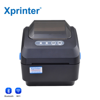 Impresora de Etiquetas de Escritorio Xprinter XP-DT325B, Velocidad Máxima de Impresión de 152 mm/s, Impresora Térmica Directa de Etiquetas de Código de Barras para Compras