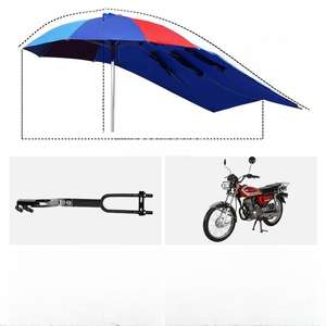 <span class=keywords><strong>Paraguas</strong></span> de motocicleta a prueba de vibraciones y absorción de golpes de alta calidad - Product Image 4