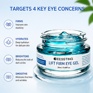 Gel Crema Contorno de Ojos de Marca Privada, Efecto Lifting, Reafirmante, Antiarrugas, Iluminador, Suavizante, Hidratación 24 Horas - Product Image 4