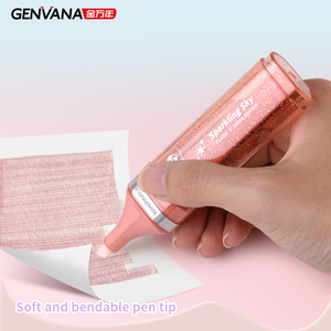 Chất lượng cao <span class=keywords><strong>Highlighter</strong></span> Bút long lanh mực <span class=keywords><strong>Highlighter</strong></span> Nhiều màu Jumbo <span class=keywords><strong>Highlighter</strong></span> sợi xiên Nib Bút <span class=keywords><strong>Highlighter</strong></span> - Product Image 1