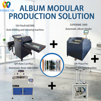 Machine à relier les albums à plat entièrement automatique Double100 SUPREME3000, taille de reliure maximale 48 cm, nouvelle garantie de 3 ans, idéale pour les diplômes et les mariages