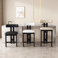 Chaises de salle à manger très vendues, hauteur comptoir pour îlot de cuisine, tabourets de bar, chaise haute en bois moderne et simple