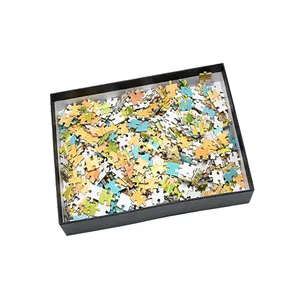 Hoge Kwaliteit 30*68Cm Hot Verkopen Custom Stansen 600 Pcs Volwassenen Map Puzzel Printer