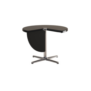 <span class=keywords><strong>Table</strong></span> à manger ronde pliable, plateau en ABS, base en <span class=keywords><strong>aluminium</strong></span> à quatre branches, <span class=keywords><strong>table</strong></span> à manger <span class=keywords><strong>extensible</strong></span> pour petit appartement, gain de place - Product Image 6