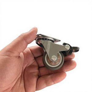 High Quality Light Duty Casters for Chairs and <b>Trolleys</b>, Compact Design with Smooth <b>Mobility</b>, 1.5 2 3 Inch Wheel Options - Product Image 1